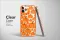 Clear Harvest Pumpkin Patch Illustrated Art Phone Case iPhone Samsung Cover Pixel 7320 - Image 2