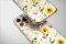 Clear Honeybee Wildflower Meadow at Midnight Phone Case iPhone Samsung Cover Pixel 7088 - Image 4