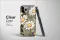 Clear Illustrated Daisies in the Night Garden Phone Case iPhone Samsung Cover Pixel 6890 - Image 3