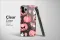 Clear Kawaii Pink Pumpkin Patch Party Phone Case iPhone Samsung Cover Pixel 6978 - Image 3