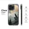Clear Lone Spirit of the Lunar Peaks Phone Case iPhone Samsung Cover Pixel 6918 - Image 6