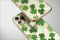 Clear Lucky Shamrock Patchwork Charm Design Phone Case iPhone Samsung Cover Pixel 7829 - Image 4