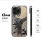 Clear Lunar Sanctuary with Shadowed Leaves Phone Case iPhone Samsung Cover Pixel 6457 - Image 6