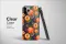 Clear Lush Summer Fruit Harvest Medley Phone Case iPhone Samsung Cover Pixel 7283 - Image 3