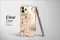 Clear Midnight Bloom Elegant Floral Art Phone Case iPhone Samsung Cover Pixel 7516 - Image 2