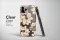 Clear Midnight Bloom Elegant Floral Art Phone Case iPhone Samsung Cover Pixel 7516 - Image 3