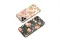 Clear Midnight Bloom Glitch Floral Design Phone Case iPhone Samsung Cover Pixel 6983 - Image 1