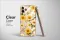 Clear Midnight Bloom Golden Daisy Floral Phone Case iPhone Samsung Cover Pixel 7176 - Image 2