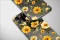 Clear Midnight Bloom Golden Daisy Floral Phone Case iPhone Samsung Cover Pixel 7176 - Image 5