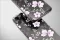 Clear Midnight Bloom Lavender Floral Art Phone Case iPhone Samsung Cover Pixel 7247 - Image 5
