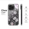 Clear Midnight Bloom Lavender Floral Art Phone Case iPhone Samsung Cover Pixel 7247 - Image 6