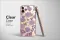 Clear Midnight Bloom Purple Floral Garden Phone Case iPhone Samsung Cover Pixel 7162 - Image 2