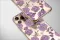 Clear Midnight Bloom Purple Floral Garden Phone Case iPhone Samsung Cover Pixel 7162 - Image 4