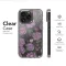 Clear Midnight Bloom Purple Floral Garden Phone Case iPhone Samsung Cover Pixel 7162 - Image 6