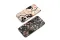 Clear Midnight Cats in Glitch Blossoms Phone Case iPhone Samsung Cover Pixel 7721 - Image 1