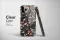 Clear Midnight Cats in Glitch Blossoms Phone Case iPhone Samsung Cover Pixel 7721 - Image 3
