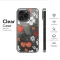 Clear Midnight Cherry Orchard Floral Art Phone Case iPhone Samsung Cover Pixel 7079 - Image 6