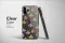 Clear Midnight Coneflower Garden Art Phone Case iPhone Samsung Cover Pixel 7636 - Image 3