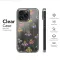 Clear Midnight Coneflower Garden Art Phone Case iPhone Samsung Cover Pixel 7636 - Image 6