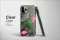 Clear Midnight Flamingo Garden Glitter Phone Case iPhone Samsung Cover Pixel 7230 - Image 3