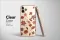 Clear Midnight Floral Cascade Phone Case iPhone Samsung Cover Pixel 6590 - Image 2