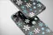 Clear Midnight Frost Snowflake Cascade Art Phone Case iPhone Samsung Cover Pixel 8008 - Image 5