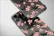 Clear Midnight Garden Bat Floral Phone Case iPhone Samsung Cover Pixel 7552 - Image 5