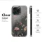 Clear Midnight Garden Butterflies & Blooms Phone Case iPhone Samsung Cover Pixel 7339 - Image 6