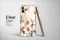 Clear Midnight Garden Daffodil Bloom Phone Case iPhone Samsung Cover Pixel 7017 - Image 2