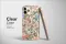 Clear Midnight Garden Folk Floral Art Phone Case iPhone Samsung Cover Pixel 7119 - Image 2