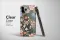 Clear Midnight Garden Folk Floral Art Phone Case iPhone Samsung Cover Pixel 7119 - Image 3