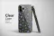Clear Midnight Garden Forget-Me-Not Blooms Phone Case iPhone Samsung Cover Pixel 7347 - Image 3