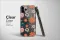 Clear Midnight Garden Halloween Bloom Phone Case iPhone Samsung Cover Pixel 7282 - Image 3