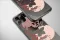 Clear Midnight Garden in Rose Gold Phone Case iPhone Samsung Cover Pixel 6458 - Image 5