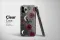 Clear Midnight Garden of Lunar Roses Phone Case iPhone Samsung Cover Pixel 6224 - Image 3