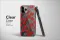 Clear Midnight Garden Poppy Bloom Artwork Phone Case iPhone Samsung Cover Pixel 7243 - Image 3