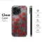 Clear Midnight Garden Poppy Bloom Artwork Phone Case iPhone Samsung Cover Pixel 7243 - Image 6
