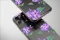 Clear Midnight Garden Purple Floral Blooms Phone Case iPhone Samsung Cover Pixel 7238 - Image 5