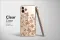 Clear Midnight Garden Terracotta Blooms Phone Case iPhone Samsung Cover Pixel 7956 - Image 2