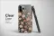 Clear Midnight Garden Terracotta Blooms Phone Case iPhone Samsung Cover Pixel 7956 - Image 3