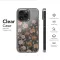Clear Midnight Garden Terracotta Blooms Phone Case iPhone Samsung Cover Pixel 7956 - Image 6