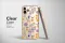 Clear Midnight Garden Wildflower Folk Art Phone Case iPhone Samsung Cover Pixel 7092 - Image 2