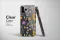 Clear Midnight Garden Wildflower Folk Art Phone Case iPhone Samsung Cover Pixel 7092 - Image 3