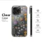 Clear Midnight Garden Wildflower Folk Art Phone Case iPhone Samsung Cover Pixel 7092 - Image 6