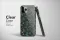 Clear Midnight Glitch Garden Teal Bloom Phone Case iPhone Samsung Cover Pixel 7502 - Image 3