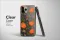 Clear Midnight Harvest Pumpkin & Acorn Art Phone Case iPhone Samsung Cover Pixel 7121 - Image 3
