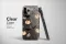 Clear Midnight Harvest Pumpkin & Leaf Pattern Phone Case iPhone Samsung Cover Pixel 7063 - Image 3