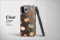 Clear Midnight Harvest Pumpkin Spice Art Phone Case iPhone Samsung Cover Pixel 7554 - Image 3