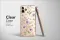 Clear Midnight Lavender Garden Butterfly Tapestry Phone Case iPhone Samsung Cover Pixel 7081 - Image 2