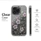 Clear Midnight Lavender Garden Butterfly Tapestry Phone Case iPhone Samsung Cover Pixel 7081 - Image 6